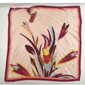 Missoni For Target Floral 100% Silk Scarf